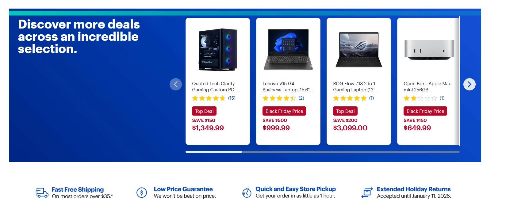 5. Free shipping / expedited delivery thresholds