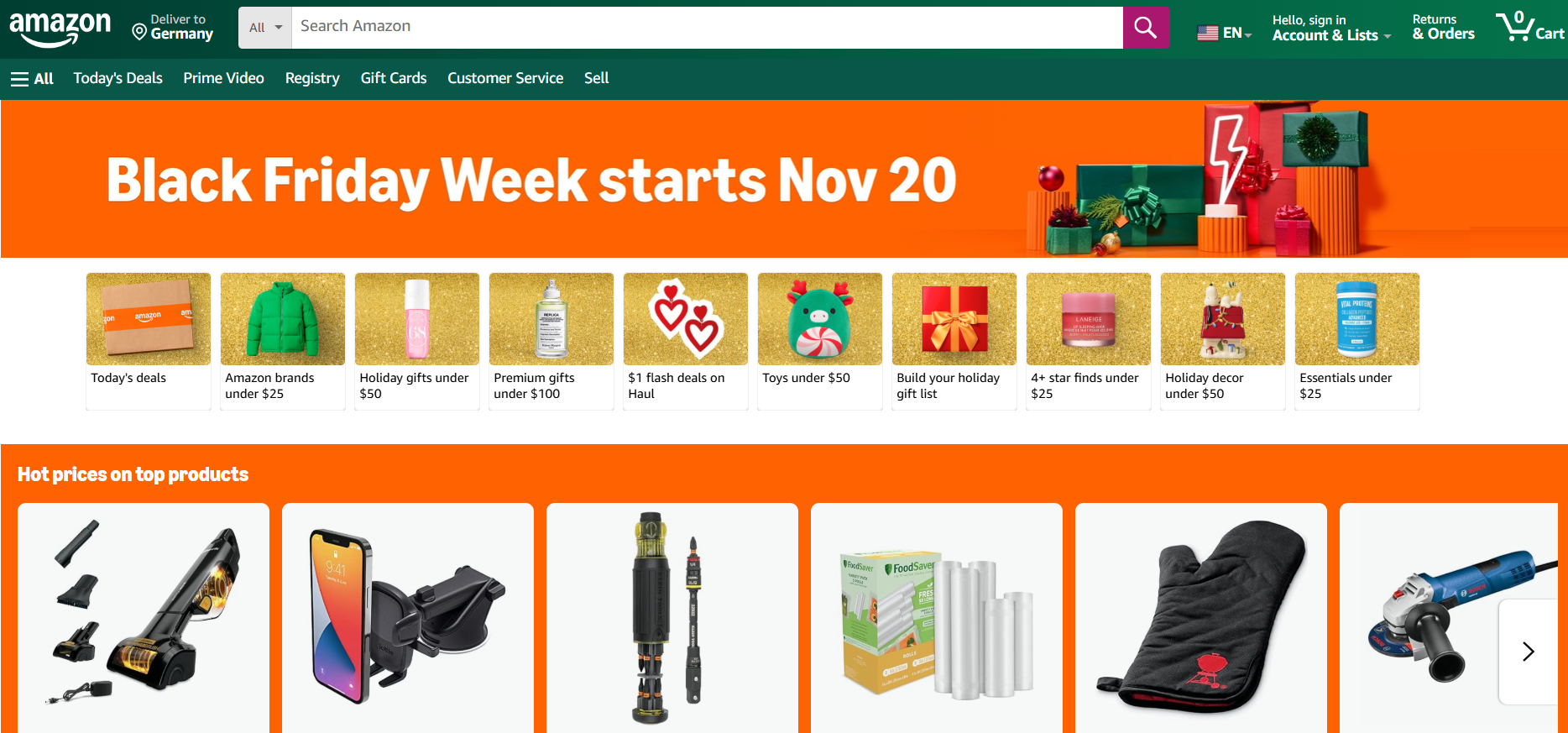 8. Gift-guide content & segmentation