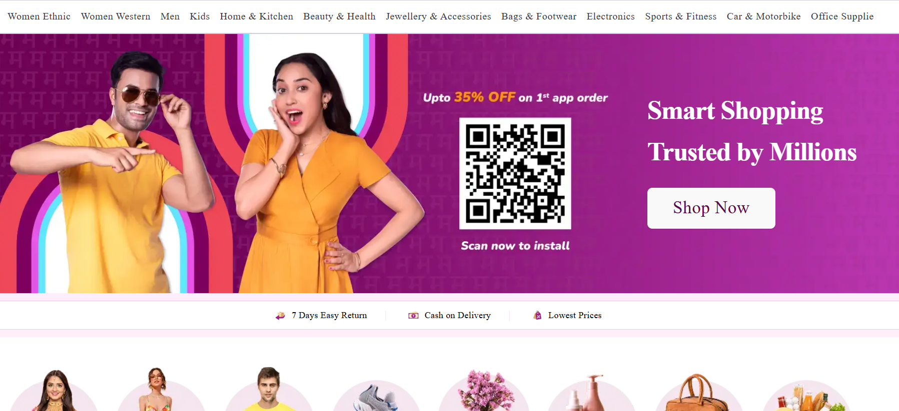 7. Meesho – Social Commerce Platform