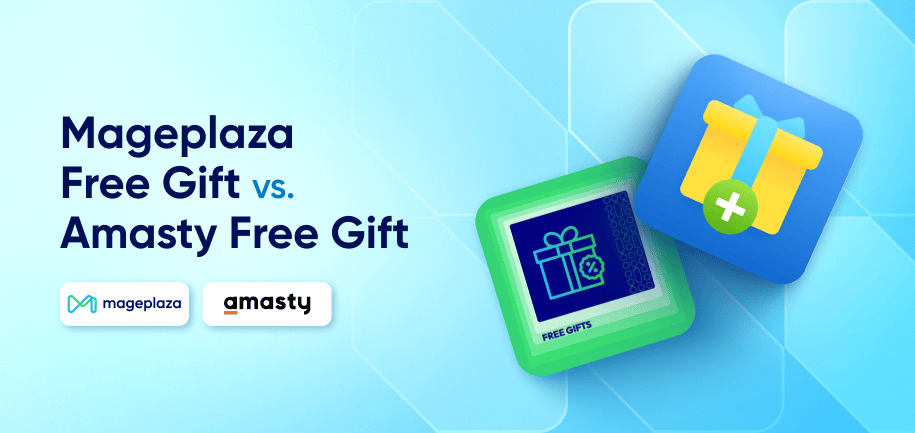 Mageplaza Free Gift vs. Amasty Free Gift for Magento 2