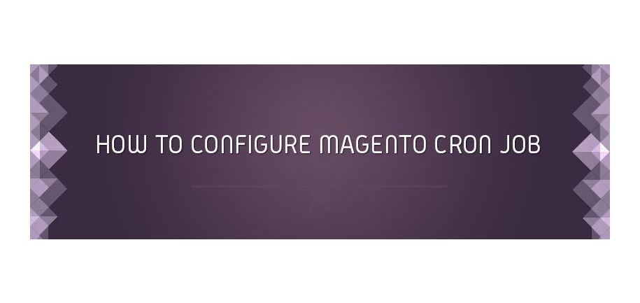How to configure Magento cron job