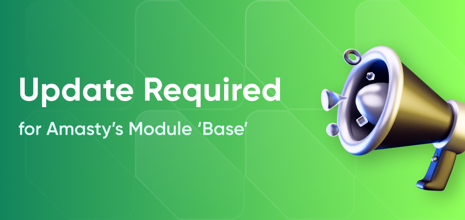 Please Update Module "Base"