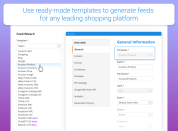 utilize pre-created feed templates 