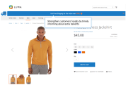 free shipping bar on product pages