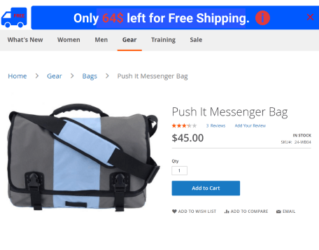 free-shipping-bar-for-magento-2-the-remaining-amount
