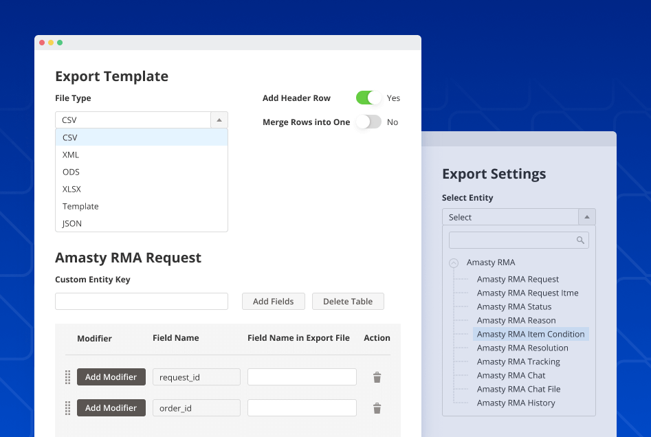export rma requests magento 2 rma export