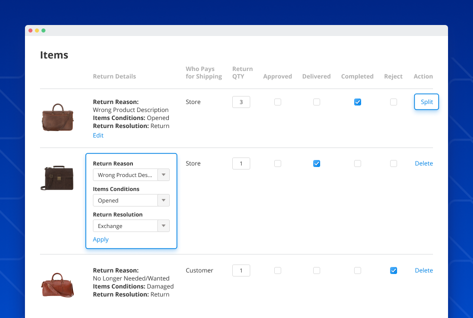 magento 2 rma split rma split requests