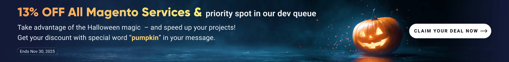 magento services discount