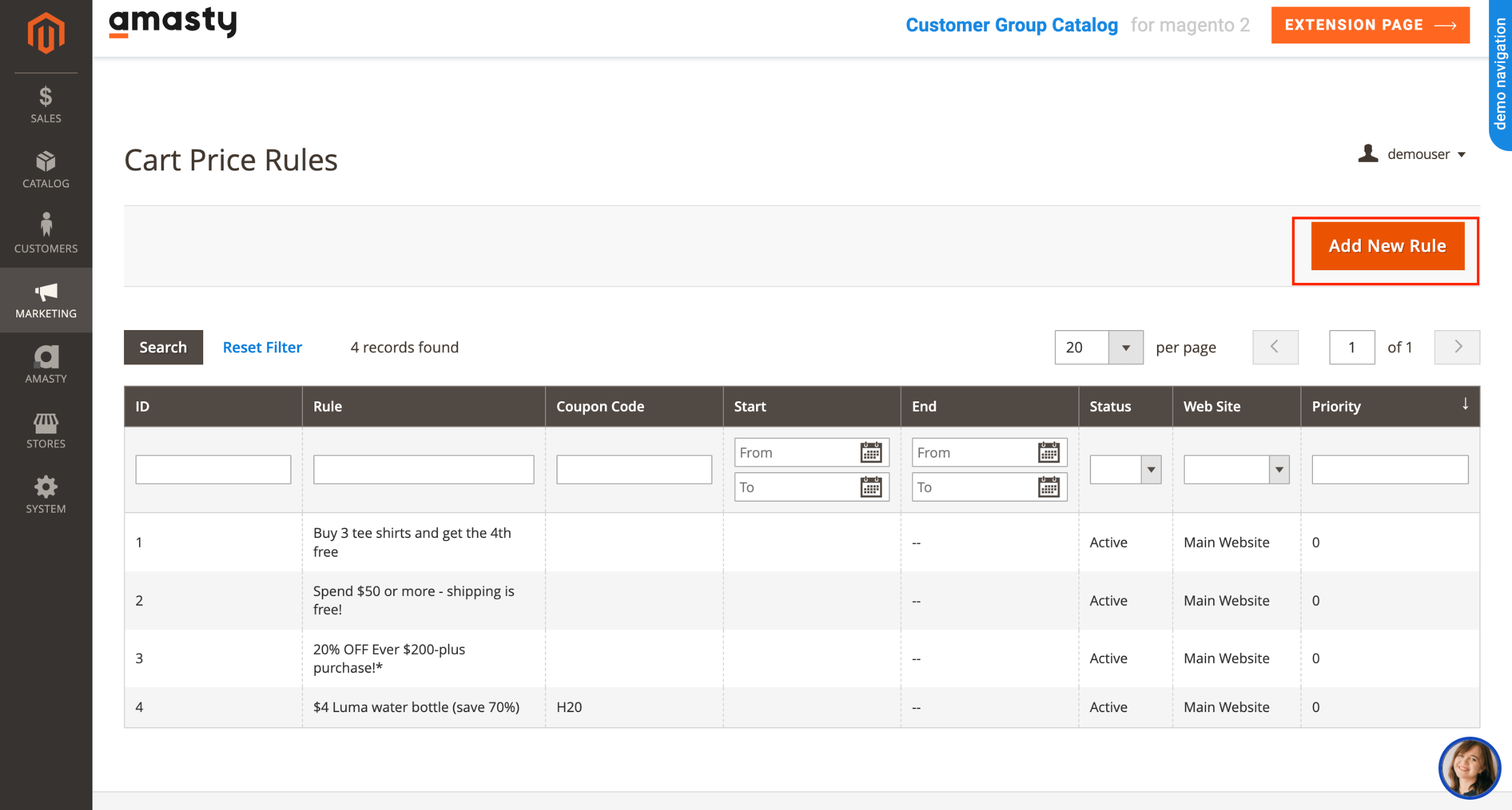 Creating customer group in Magento 2 p6