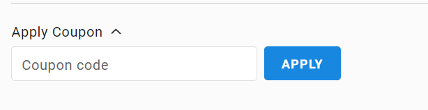 apply coupon