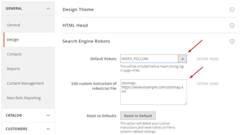 sitemaprobots-magento